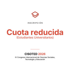 Inscripción cuota reducida CISOTED 2026